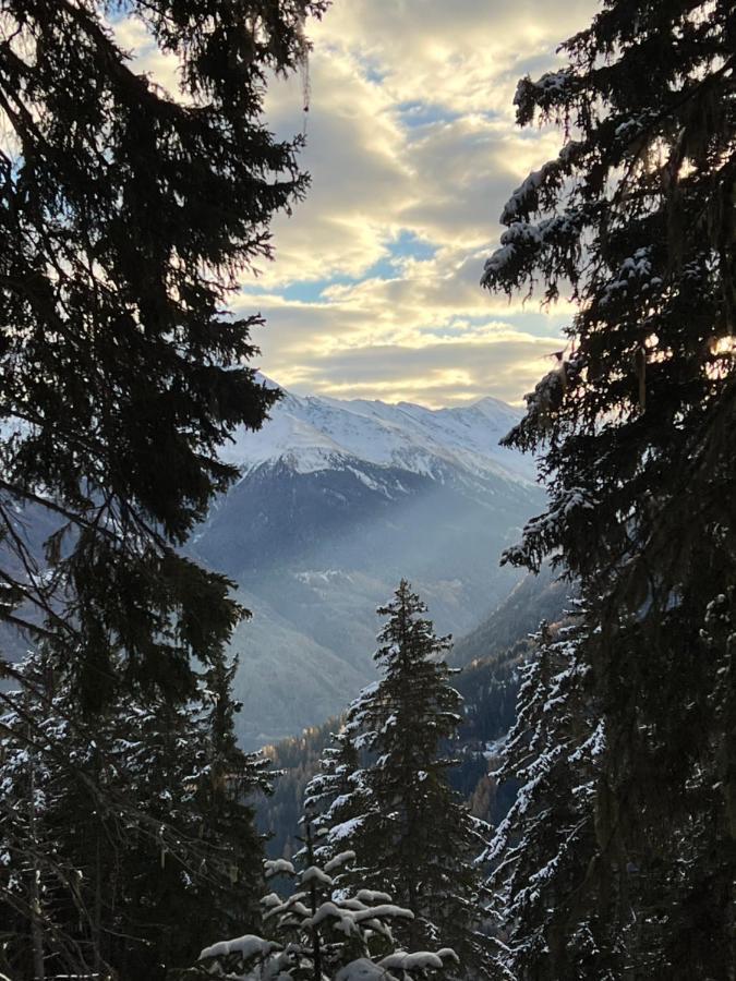 Cosy Studio For 5 Near Ski Lift, Les Gentianes 莱斯克伦斯 外观 照片