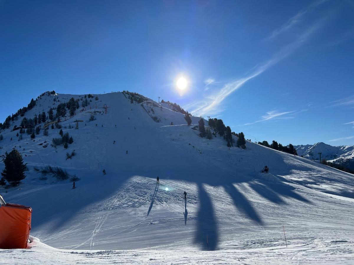 Cosy Studio For 5 Near Ski Lift, Les Gentianes 莱斯克伦斯 外观 照片